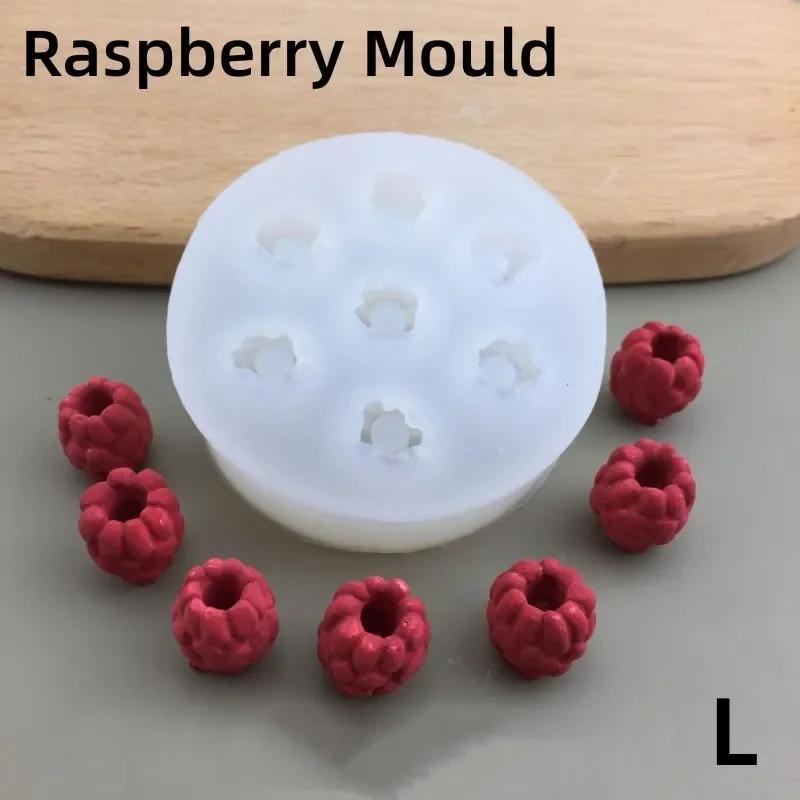 3D New Multi-style Blueberry Raspberry Liquid Silicone Fondant Mold DIY Chocolate Cookie Baking Mold Cake Decorating Tool