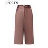 PORTS Women's Spring Fashion Casual Capri Pants