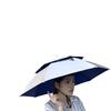 Multicolor Outdoor Foldable Double Umbrella Hat Sun Rain Cap Camping Fishing