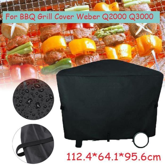 112.4 x 64.1 x 95.6cm Housse Bâche Housse Barbecue Pique-nique En Plein Air Étanche À Poussière Pluie Protection UV