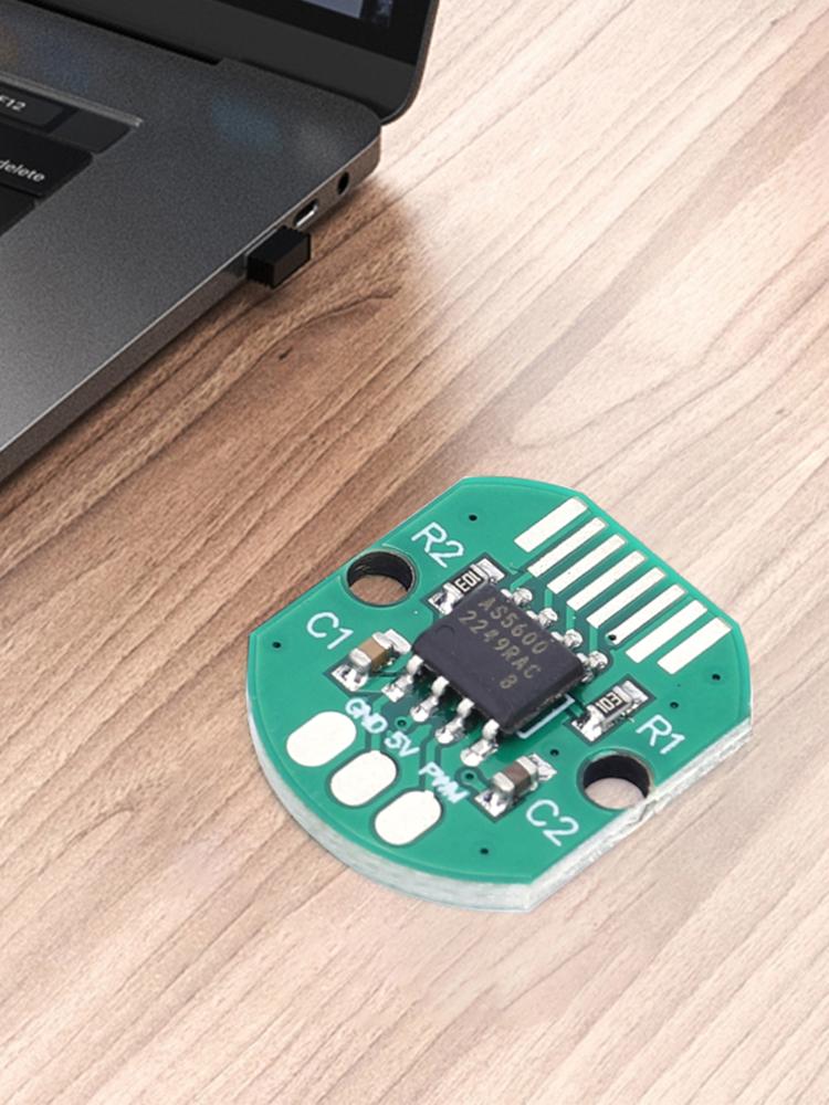 Absolutwert-Encoder AS5600 Magnetische Induktion Winkelmesssensor Modul PWM I2C Schnittstelle für bürstenlosen Gimbal-Motor