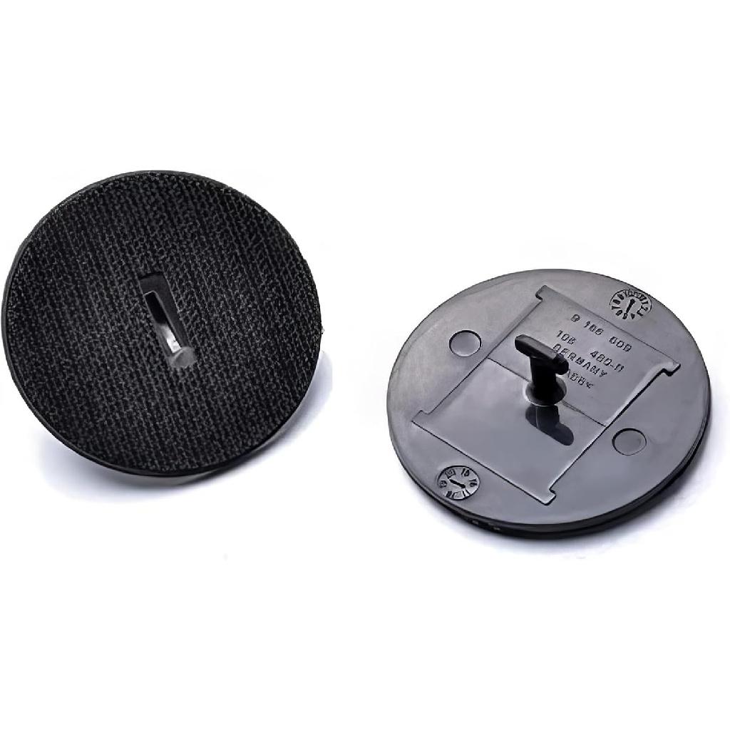 OTUAYAUTO 4PCS Floor Mat Fastener - Replacement For BMW Carmats Fixation Clips With T-Hook Anchor For Velour Carpet