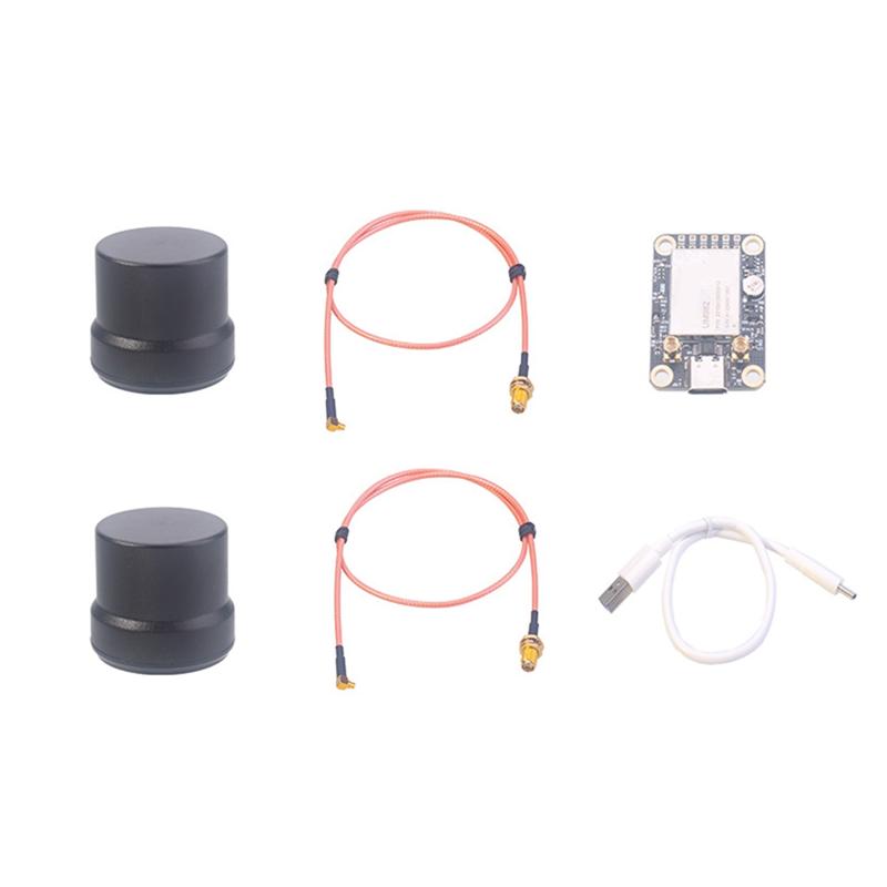 

A25F-UM982 GPS Positioning Board Module High Precision Centimeter-Level Differential Helix Antenna Orientation With Accessories