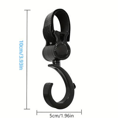Pram Hook Baby Stroller Accessories Shopping Prop Multi Purpose Baby Stroller Hook Multi Purpos Shopping Pram Hook 360° Rotation