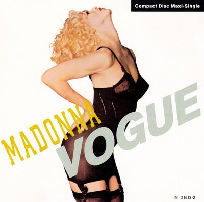 CD MADONNA - Vogue 9215132 Sire, Warner Br 1990 EUA Pop Usado