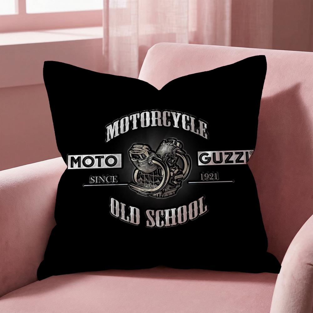 Moto G-GuzziS Cushion Cover Multi-Scene Pillow Cover for Home & Car - Reversible, Soft & Durable for Daily Use