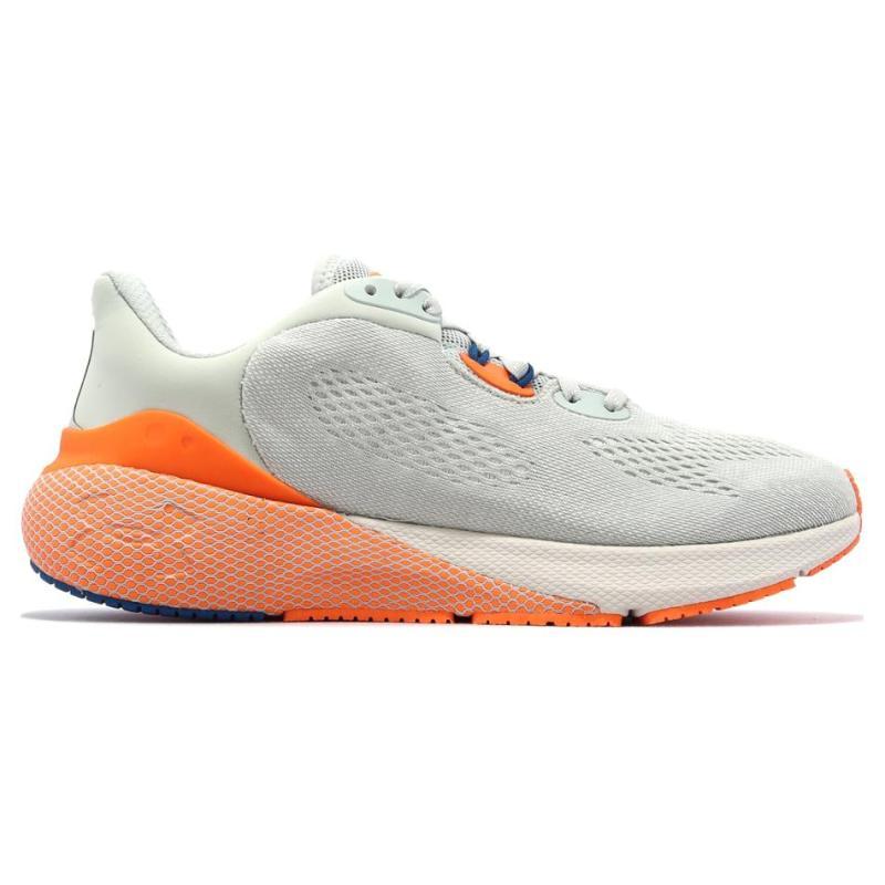 Under Armour HOVR Machina 3 Durable Breathable Low-Top Running Shoes Men's Green Orange Sneakers 3024899-304