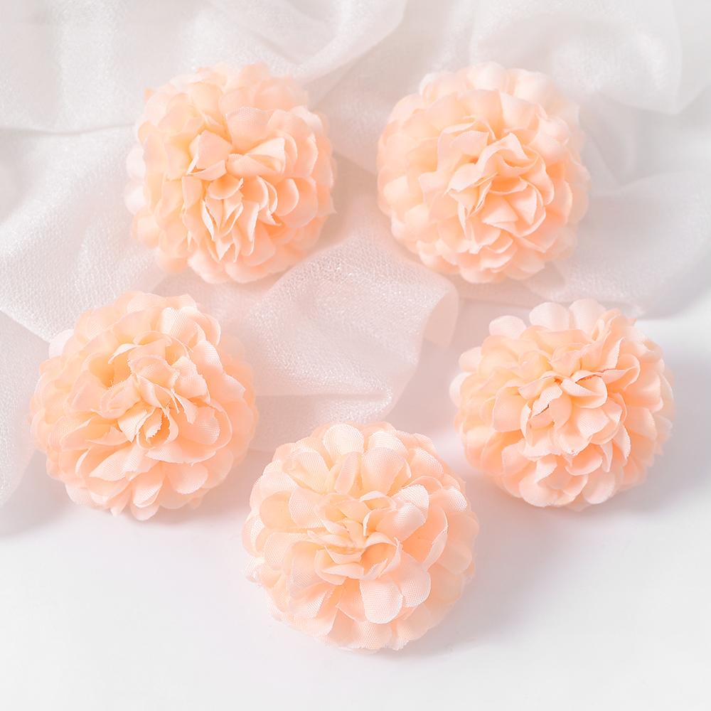 10/20 Stück Künstliche Blumenköpfe 4,5 cm Kunstblume für Heimdeko Garten Hochzeitsparty Dekoration Basteln Girlande Geschenke Zubehör