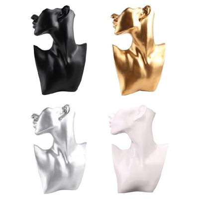 Necklace Pendant Earrings Display Rack Sideways Portrait Model Necklace Stand