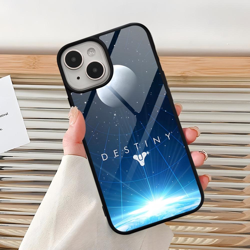 Game D-Destiny Phone Case For Iphone 15 Pro Max 14 12 11 13 Mini 16 8 7 Plus X Xs XR PC+TPU Back Cover