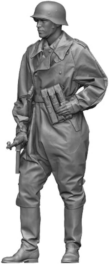 H3 Model WWII German Motorcycle Soldier Resin Kit HS48020 1/48