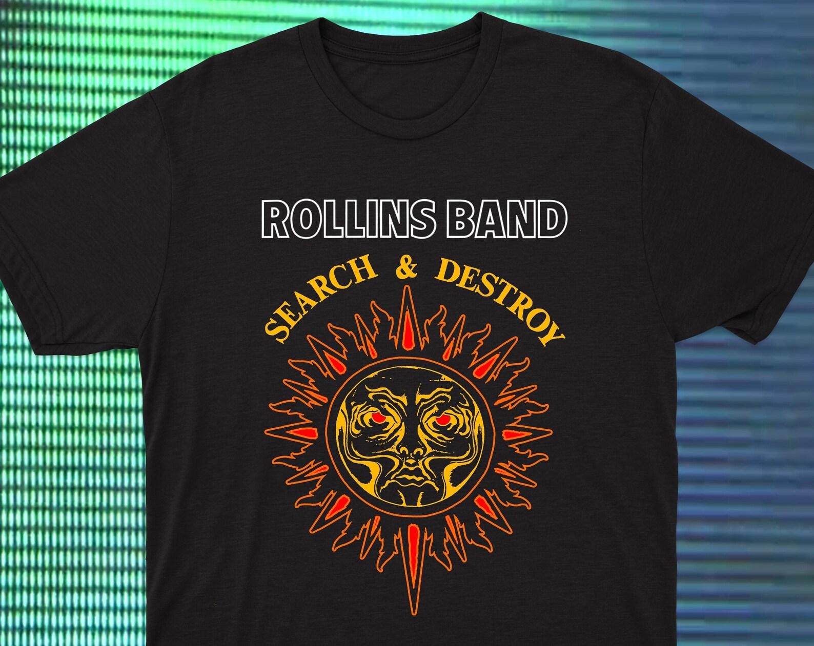 Rollins Band T shirt Progressive Metal Black Flag XL