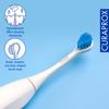 Curaprox Hydrosonic Easy Sonic Elektrische Zahnbürste Ersatz-Bürstenköpfe (STROM, 2er-Pack)