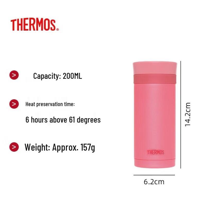 THERMOS TCNC-200 Lipstick-Style 200ml Insulated Bottle