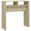 Vidaxl Konsolentisch, Farbe Sonoma-Eiche, 78X30X80 Cm