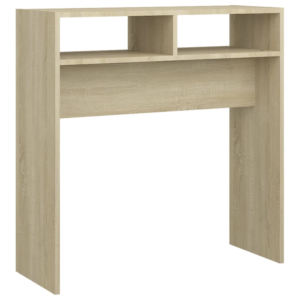 Vidaxl Konsolentisch, Farbe Sonoma-Eiche, 78X30X80 Cm