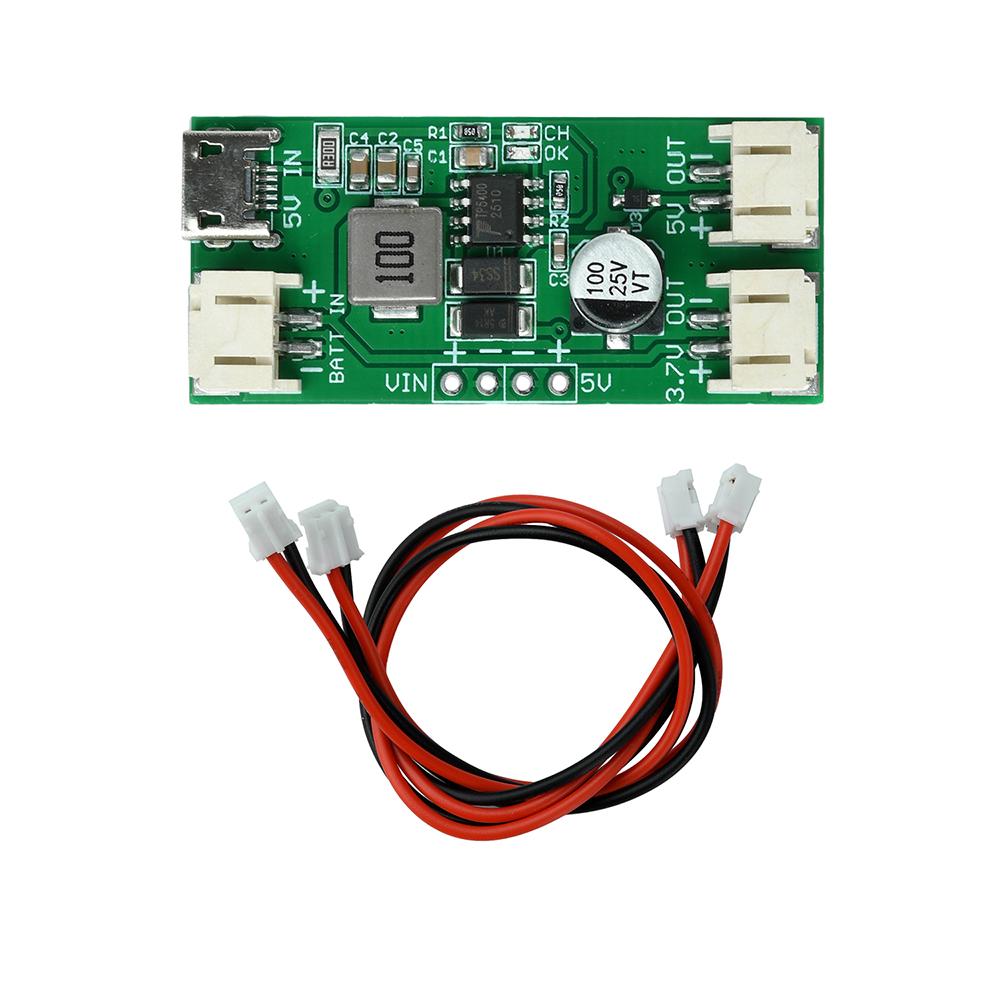 

TP5400 1A Lithium Battery Charging Module 5V 1A Boost Converter Power Bank Charging Boost Module Micro USB Interface