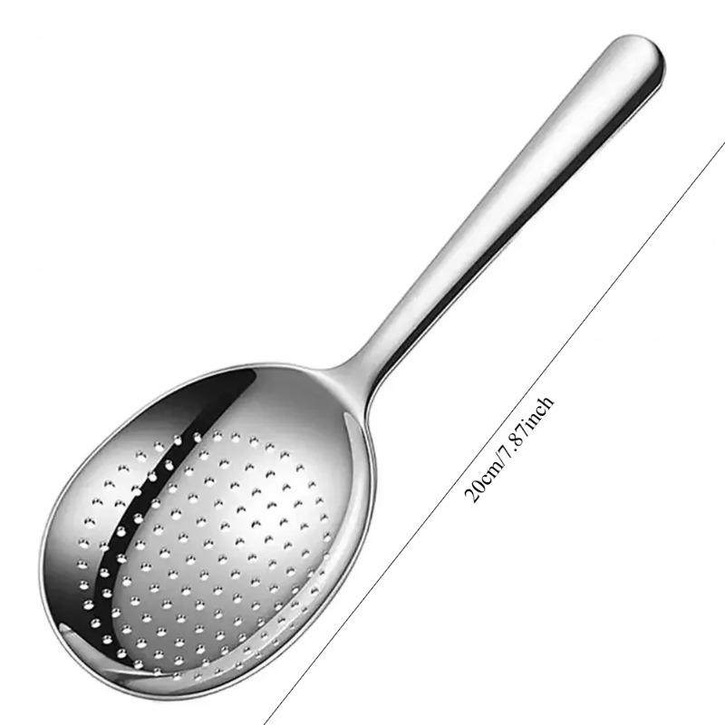 

The Kitchen Spoon Is Suitable for Cooking and Has Draining and Serving Functions To Meet The Needs of Home Kitchens