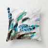 Luxury Home Decor Pillow Cover Car Living Room Sofa Cushion Cover Colorful Feather Print Pattern Cushion Cover