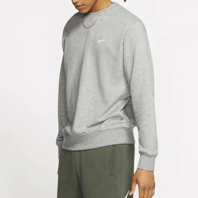 New Nike Sportswear Sweatshirt Spring Men's Gray BV2667-063