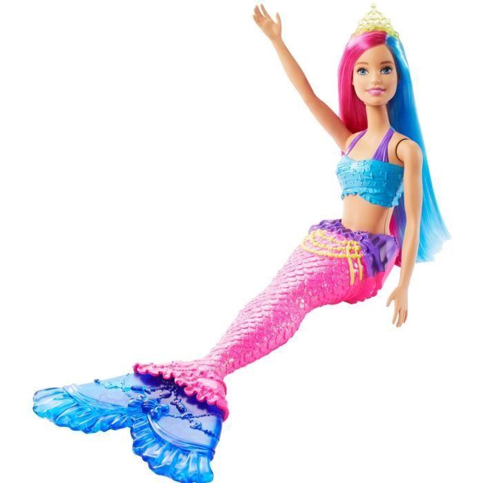 BARBIE Dreamtopia Sirène Rose