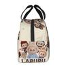 Lunch Bag Children'S Fully Printed Picnic Bag Cartoon Animation Portable Thermal Insulation Bag Convenient Lunch Box Bag