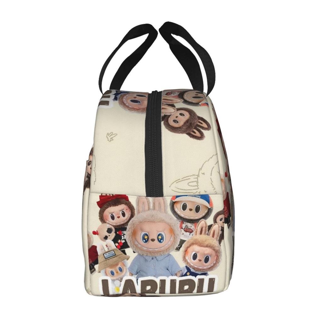 Lunch Bag Children'S Fully Printed Picnic Bag Cartoon Animation Portable Thermal Insulation Bag Convenient Lunch Box Bag