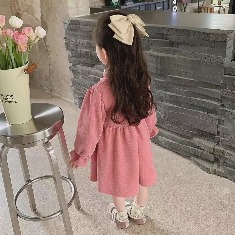 2024 Sweet Princess Autumn Dress for Girls - Stylish & Charming Birthday Outfit