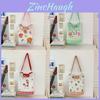 Cotton Kids Shoulder Bag With Animal Print For Toddler School Use