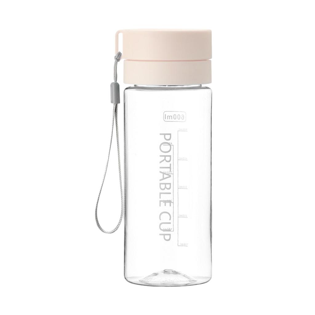 800ml High Appearance Dual Lid Plastic Cup Large Capacity Student Fitness Sports Water Bottle Portable Plastic Water