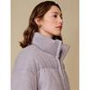 INMAN Ke Lu Li Women's Cropped Knit Puffer Jacket
