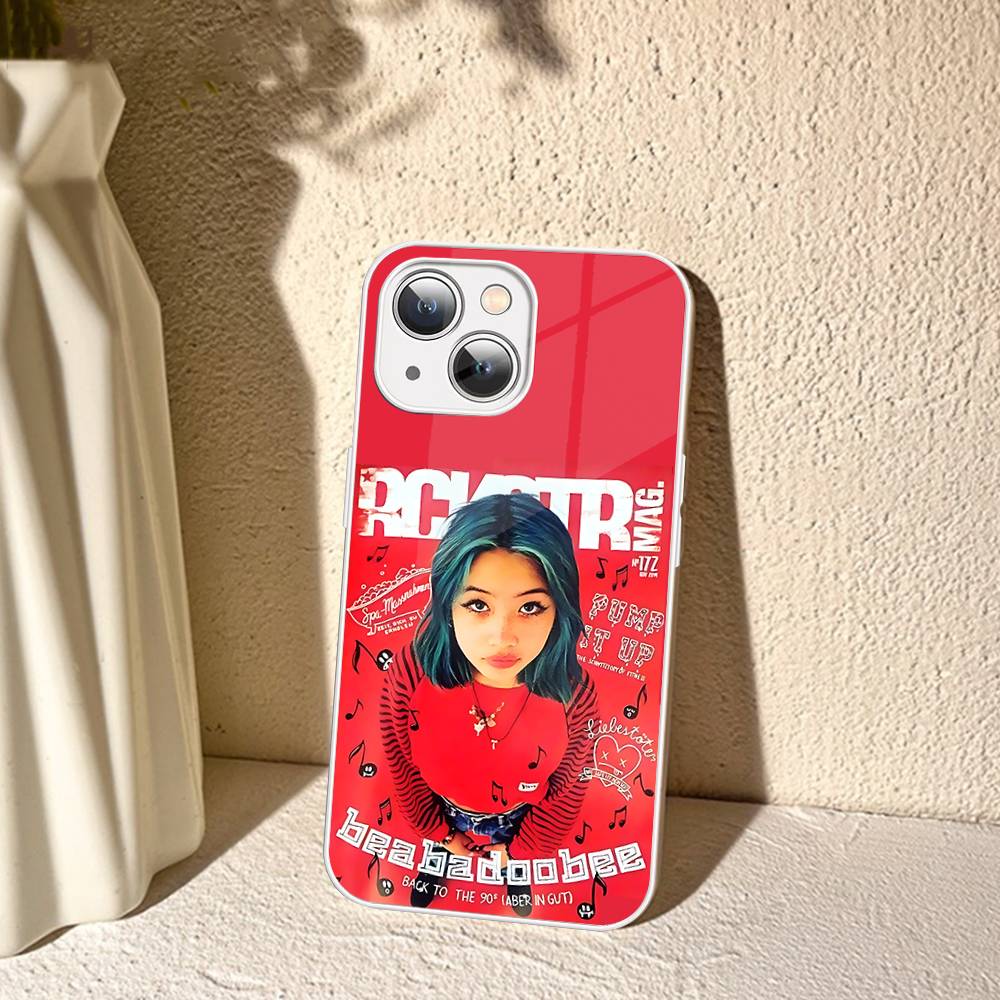 Rock Singer B-Beabadoobee Tempered Glass For Iphone 14 13 12 11 Pro Mini XS MAX 14Plus X XS XR Fundas