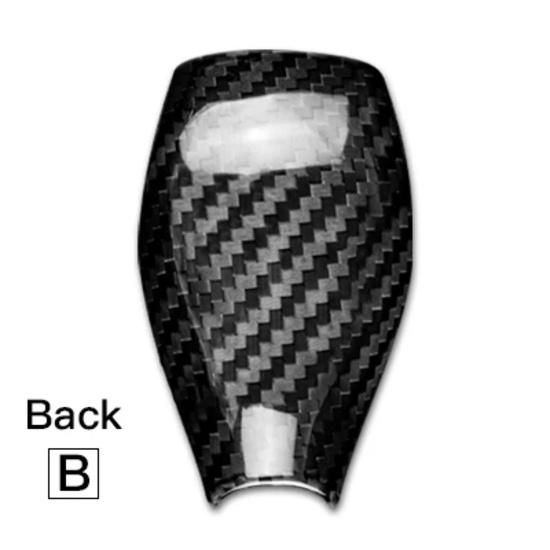 Hartes Kohlefaser für BMW G20 Z4 G29 G14 G15 X7 G07 Auto Schaltknauf Abdeckung Aufkleber Innenraumverkleidung Styling Zubehör