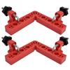 2 Sets 90 degrees  Positioning Square LType Right Angle Adjustable Woodworking Splicing Corner Fixture