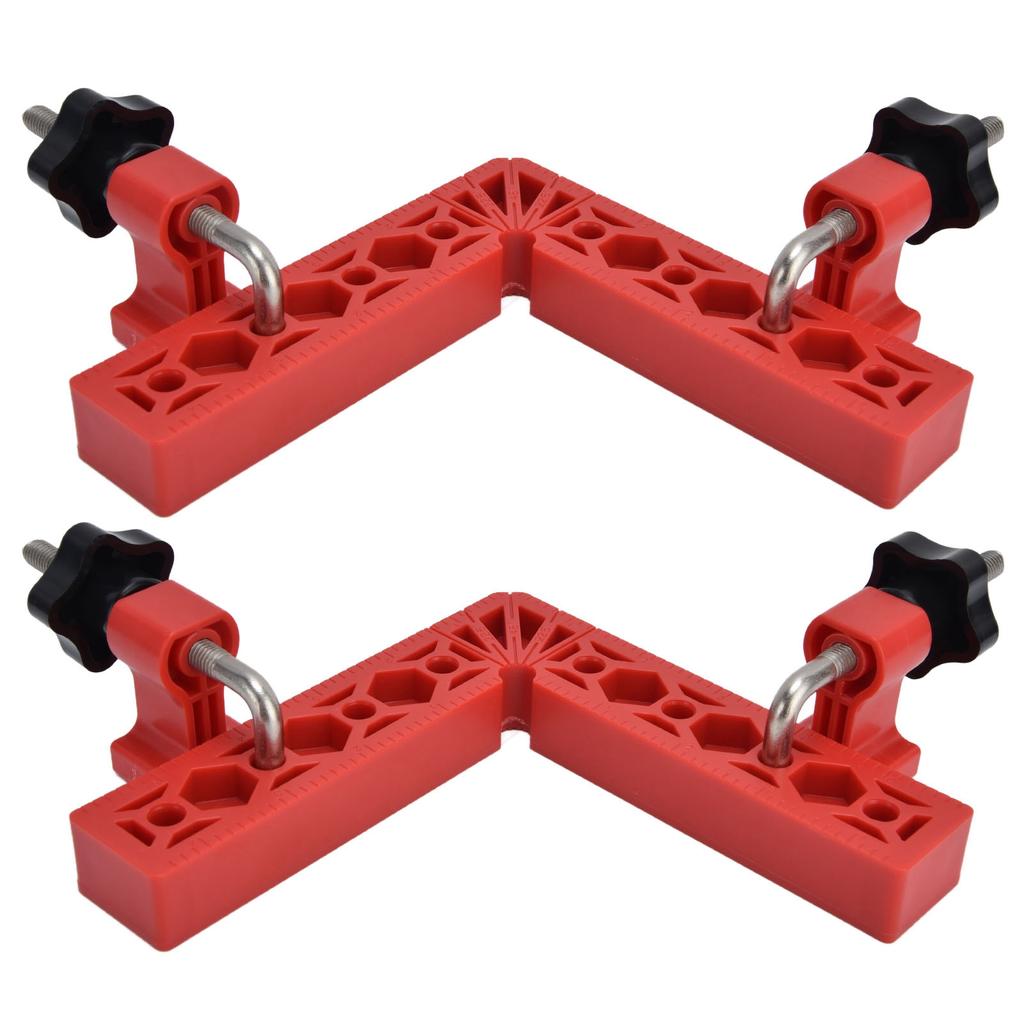 2 Sets 90 degrees Positioning Square LType Right Angle Adjustable Woodworking Splicing Corner Fixture