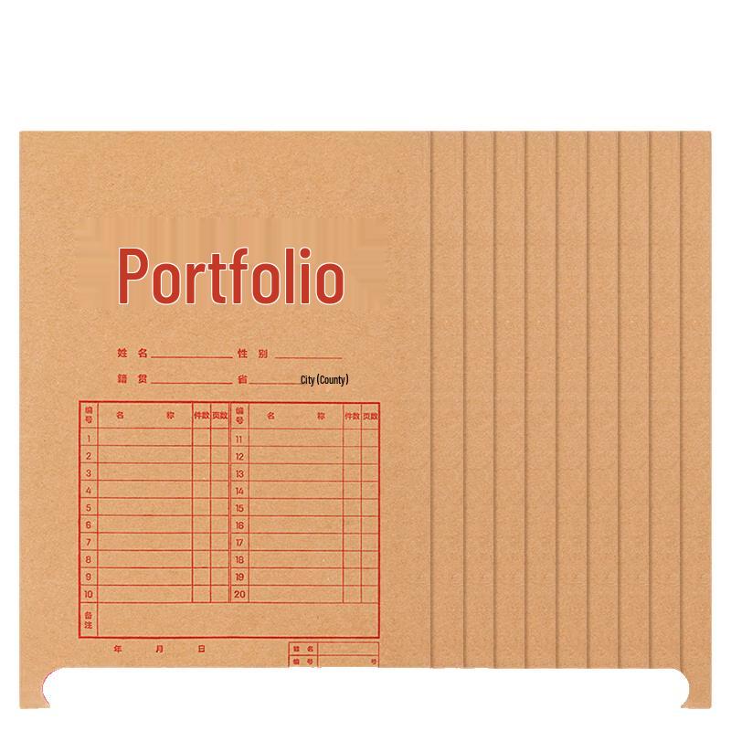 Deli A4 Document Files