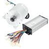2000W 48V Brushless Motor Controller Throttle Pedals Refit Chain Spocket Conversion Kit