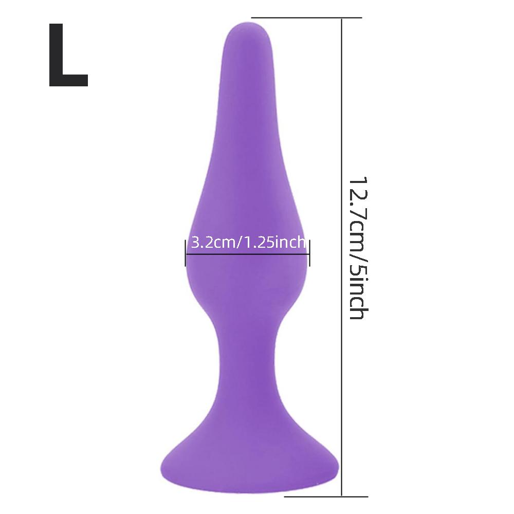 Beginner Silicone Butt Plug Anal Plug for Men Women Prostate Massager for Gay Mini Anal Bullet Masturbator Sex Toy for Men