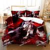 3D Print Anime Tokyo Ghoul Kaneki Ken Bedding Set Printed Duvet Cover Sheet Pillowcase Bed Soft Quilt Cover Full Queen King Size