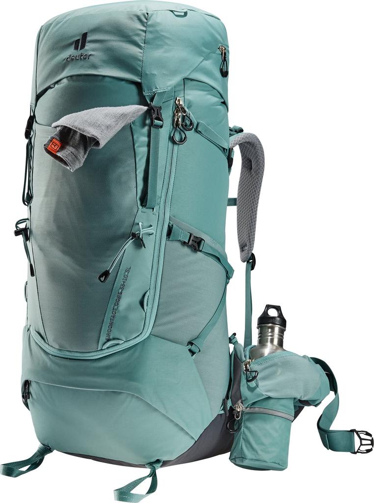 Deuter Backpack AirContact Core 55+10 SL Jade X Graphite D3350422-2444 2022 Model Women's Jade
