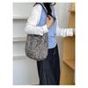 Korean Fashionable Casual Shiny Large-capacity Shoulder Bag Women's 2025 Light Luxury Niche High-end Beaded Tote