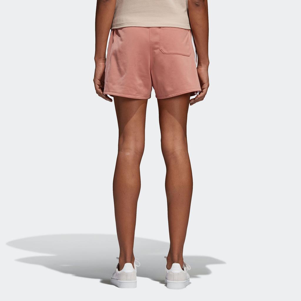 adidas Originals 3 Stripes Casual Shorts Women's Pink Moderate CY4765