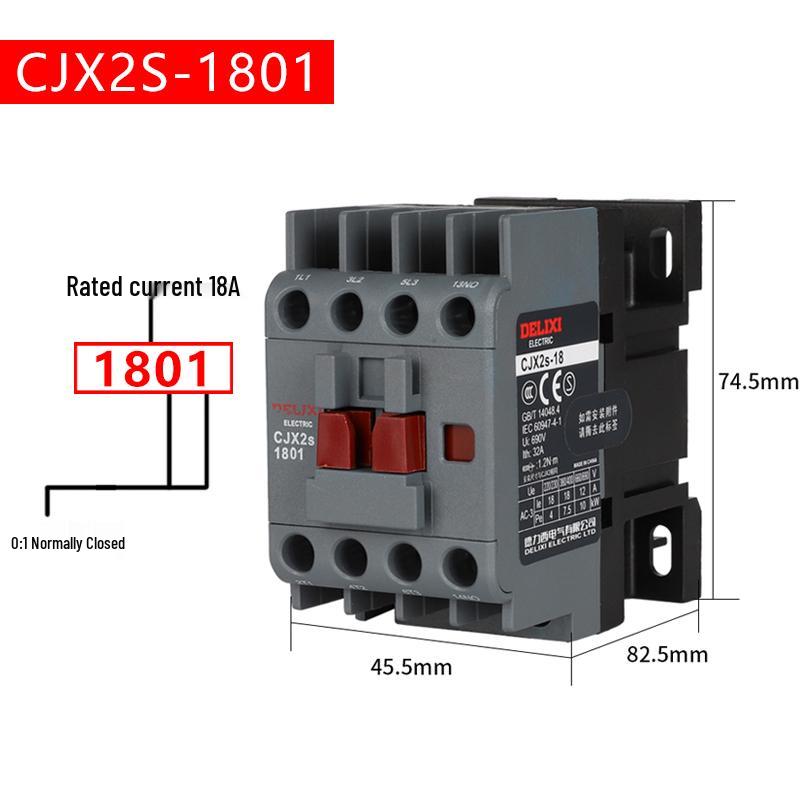 DELIXI AC Contactor Switch CJX2 Series (1210-95) 220V