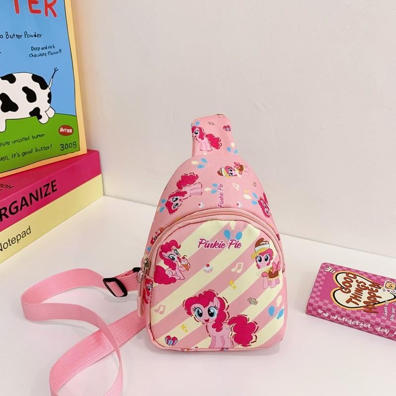 Unicorn Kids Whimsical Chest Bag Ultra Lightweight Nylon Backpack For Everyday Adventures