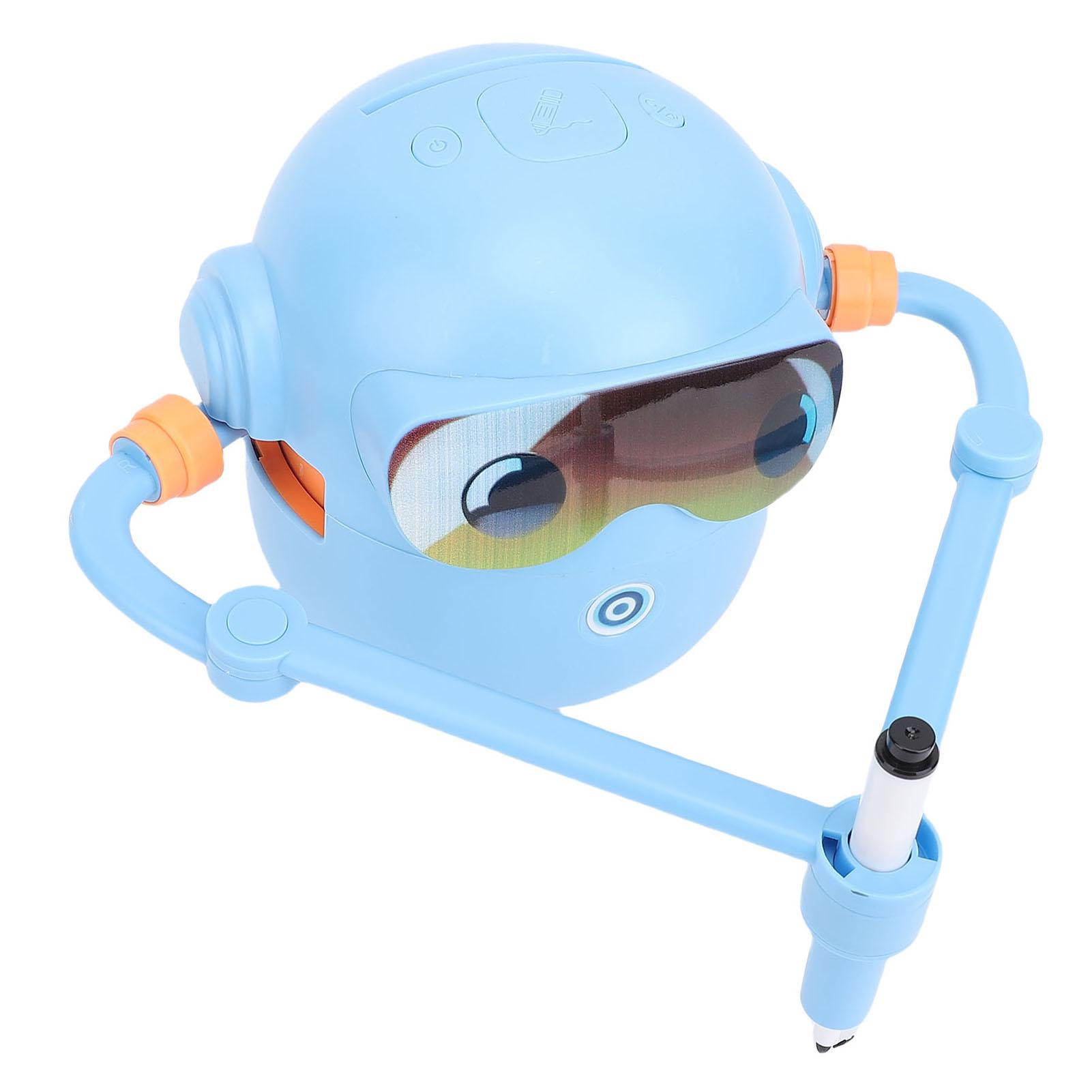 

Drawing Robot for Kids, Voice Interactive Educational Drawing Machine with 100 Cards and 14 Pens, Painting Robot Toy, Painting Learning Toy