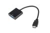 Connector Adapter Hdmi Plug - Vga Socket + Audio