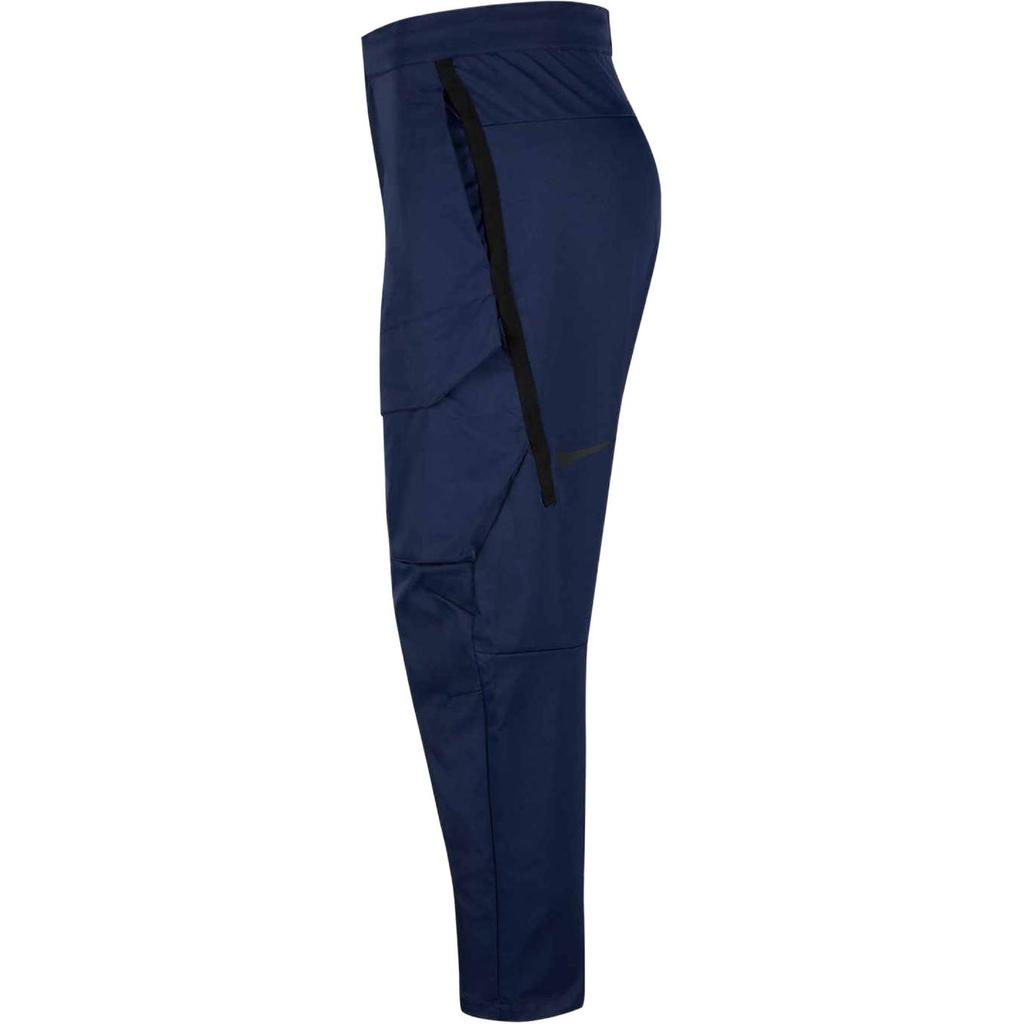 Nike Tech Pack Solid Color Buttoned Straight-Leg Sports Pants Men Bottoms Blue DH2571-410