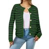 Women's Cardigan Sweater  Clothing Fashion Cropped Jacket Trendy Casual Long Sleeve Top