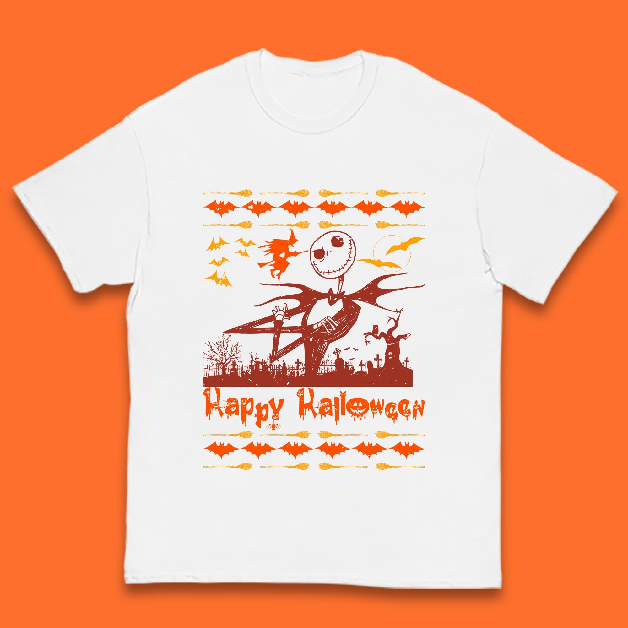 Jack Skellington Kids T Shirt Nightmare Before Christmas Top 120