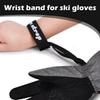 4/8Pcs Elastic Wrist Straps for Ski and Snowboard Gloves Adjustable Ski Glove Lead for Men Women Sport Skiing Glove Safety Strap